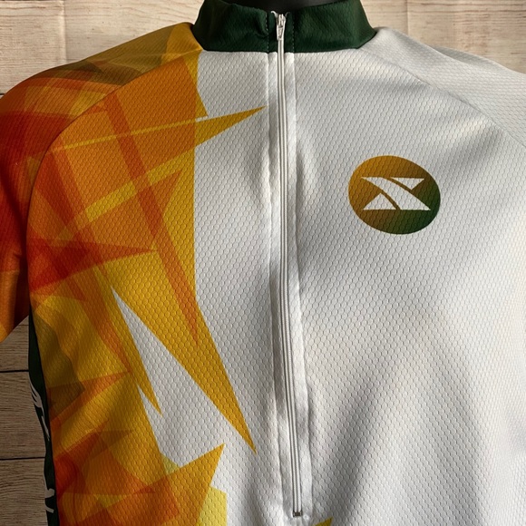 Xterra Short Sleeve Cycling Jersey 3 Back Pockets - Picture 4 of 12